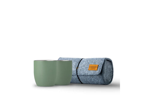 Parkside Tumbler 2-Pack + Wool Case
