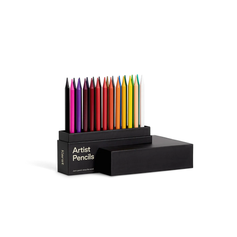 Premium Woodless Artist Pencils | Pack of 24