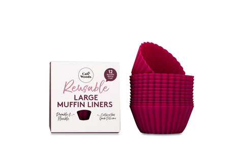 Silicone Muffin Liners | Pack of 12