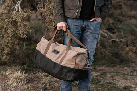 Waxed Canvas Duffle Bag