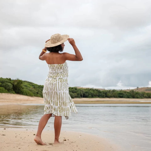 Handprinted Sulu Sarong