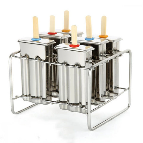 Stainless Steel Popsicle / Ice Cream Moulds